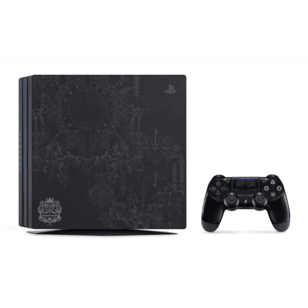 全新Kingdom Hearts III 3 限定版PS4 Pro 1TB 淨主機(行貨限定版