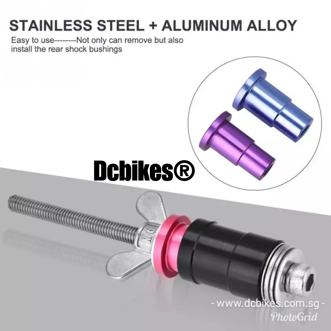 🆕! Rear Suspension Shock Eyelet Bushing Removal/Disassembly Install