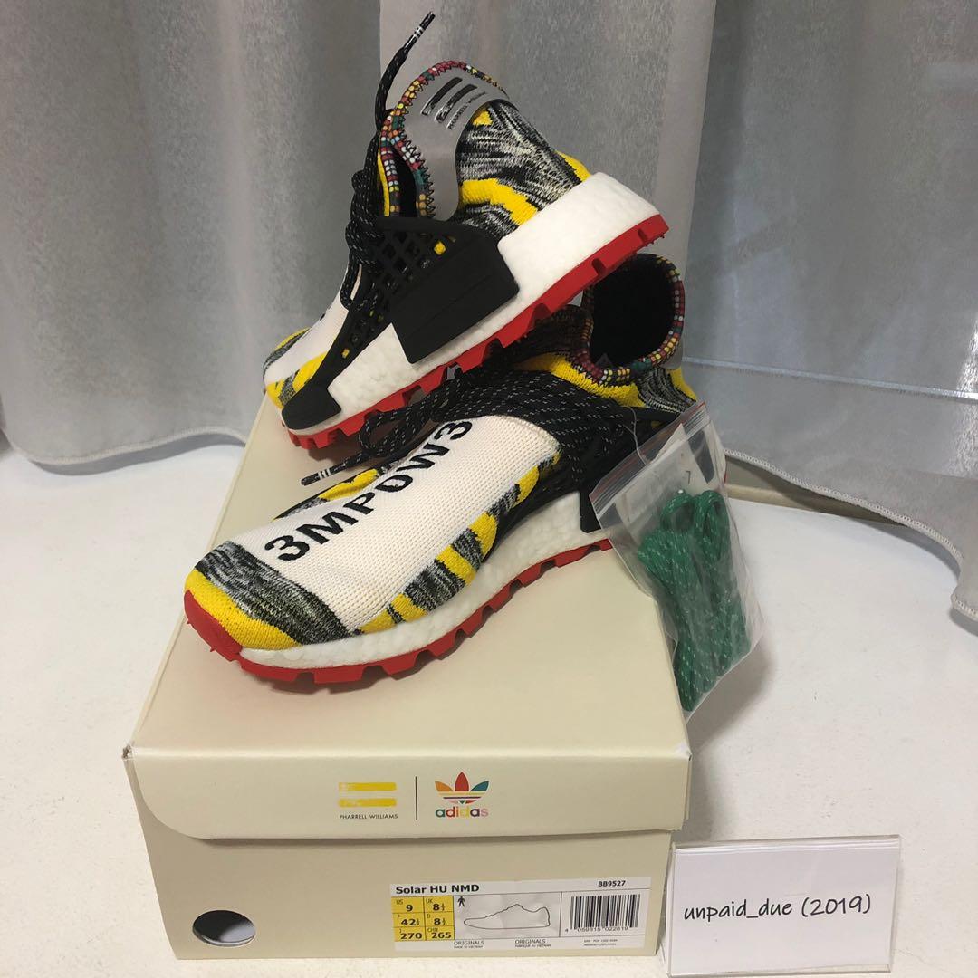 Adidas Human Race Trail Afro in US9 Men s Fashion Footwear Sneakers on Carousell