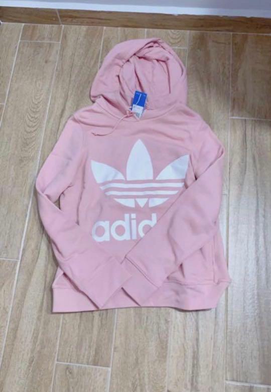 pink addidas sweatshirt