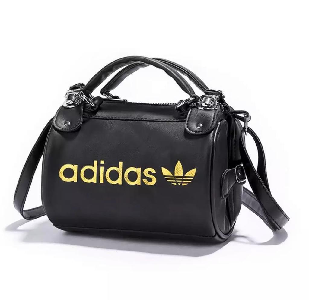 Adidas Shoulder Handheld Bag Pink Black Women S Fashion