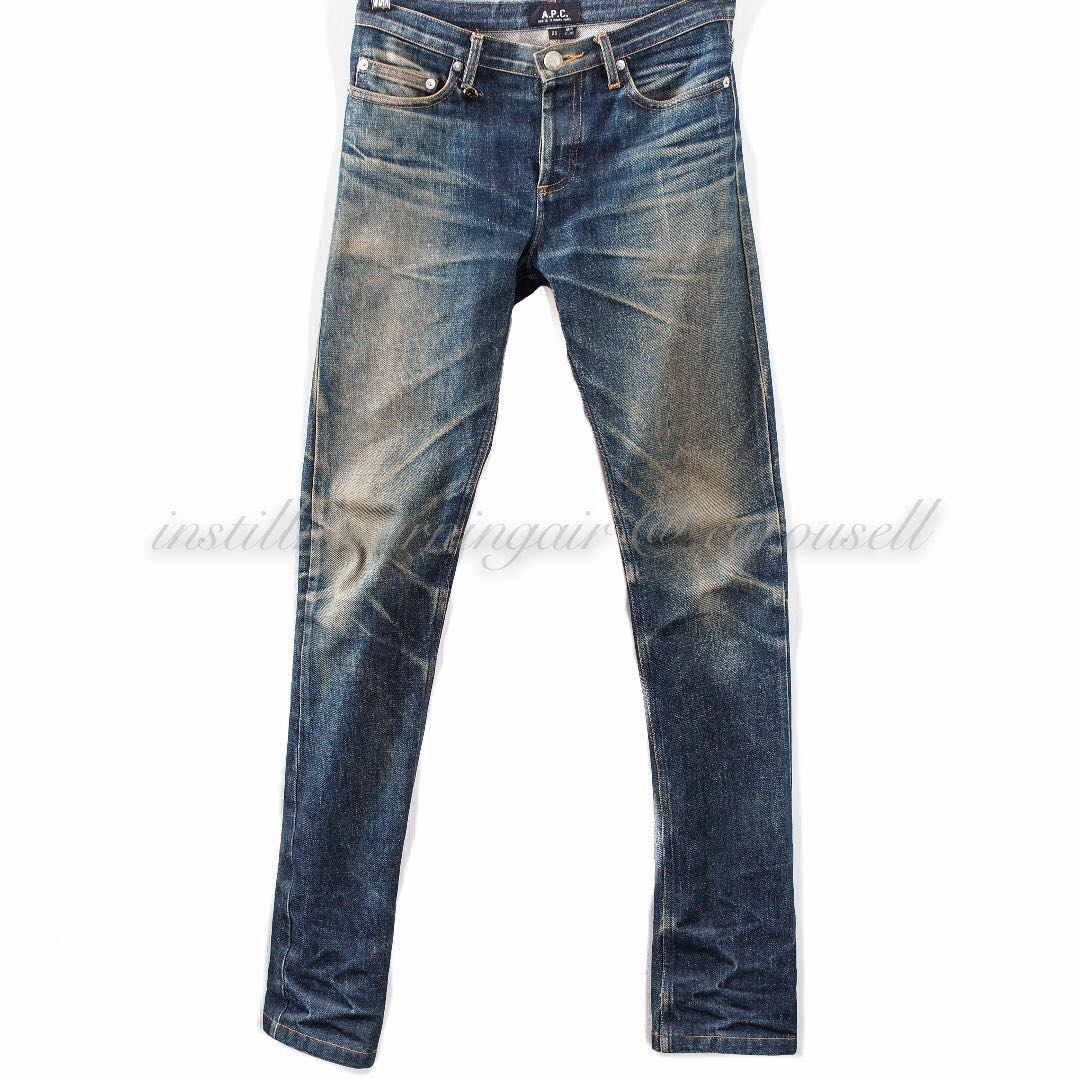 apc denim jeans