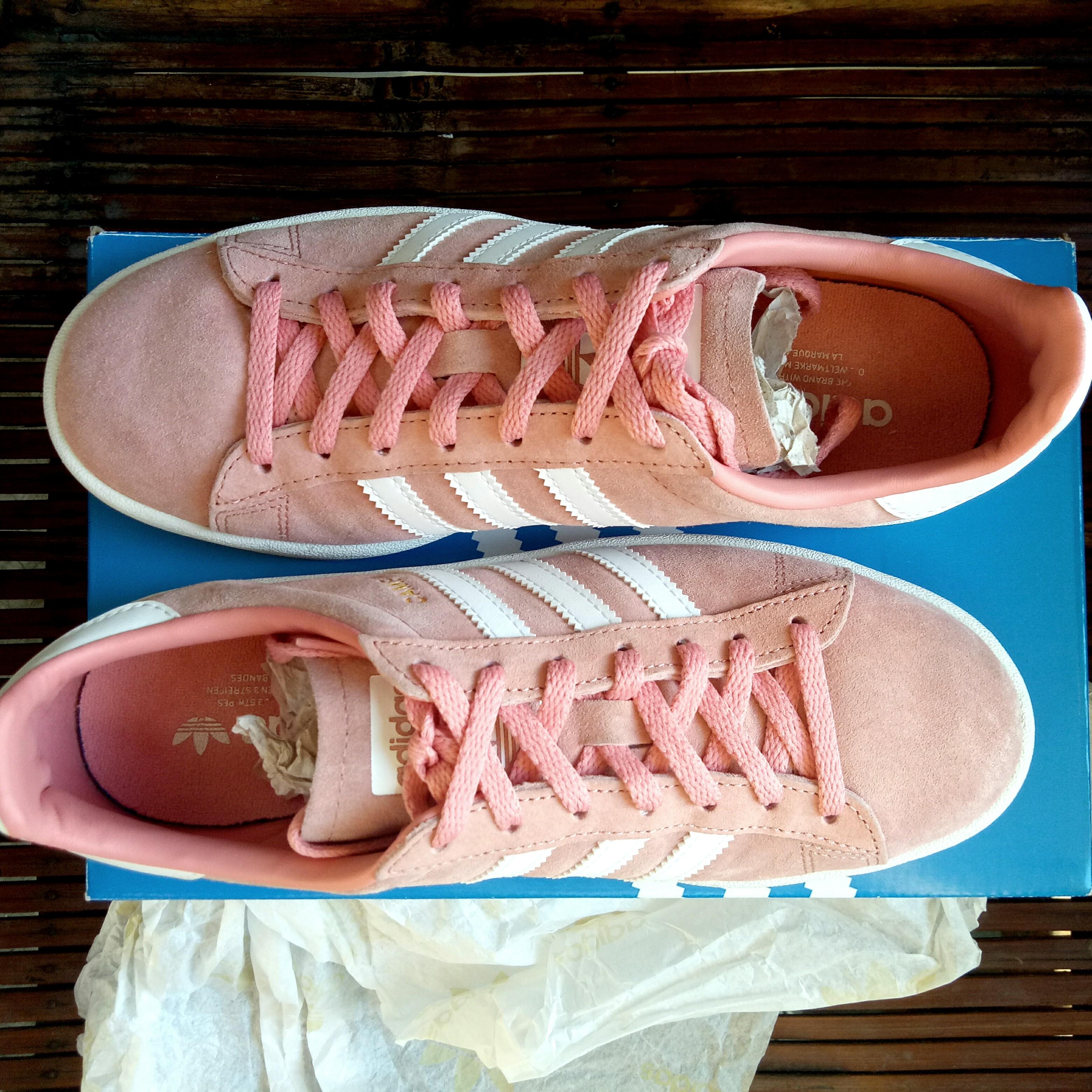 adidas campus coral