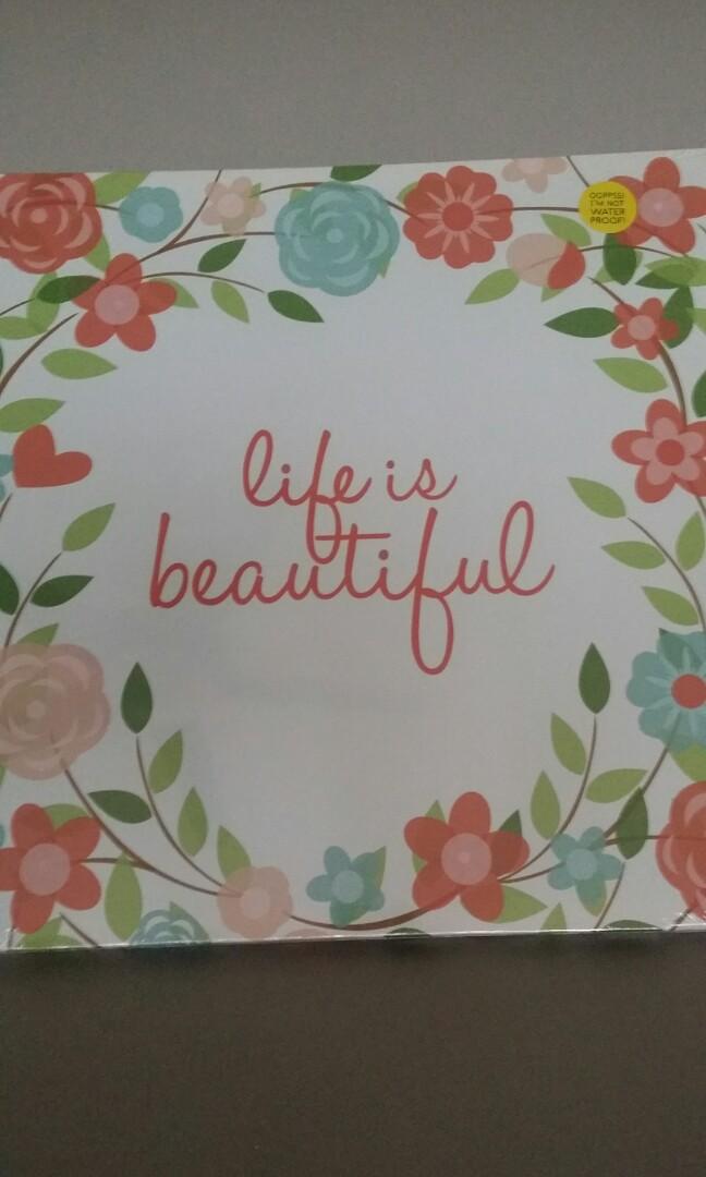 Bnib Inspiration Words Canvas Wall Painting Sgd25 Furniture