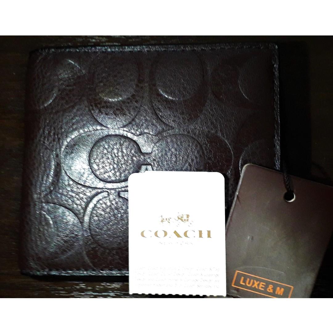 coach new york mens wallet