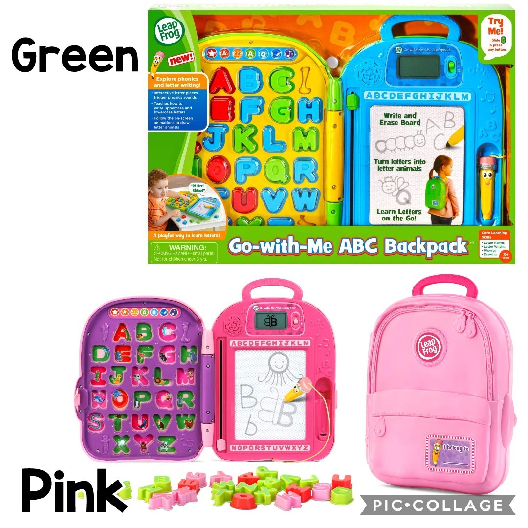 vtech go with me abc backpack