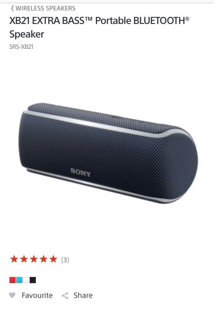 sony xb 21