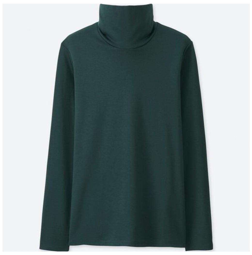 supima cotton mock turtleneck