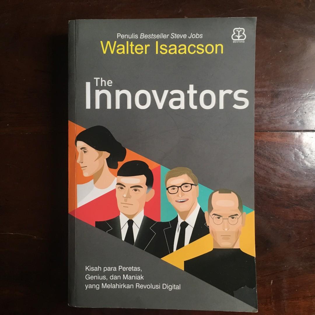 Buku The Innovators Kisah Para Peretas Genius Walter Isaacson Buku Alat Tulis Buku Di Carousell