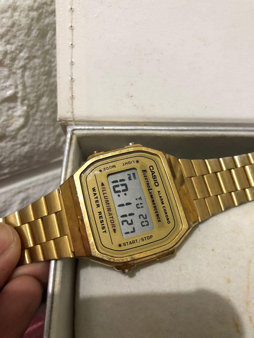 Casio A168, Women's Fashion, Watches & Accessories, Watches on Carousell