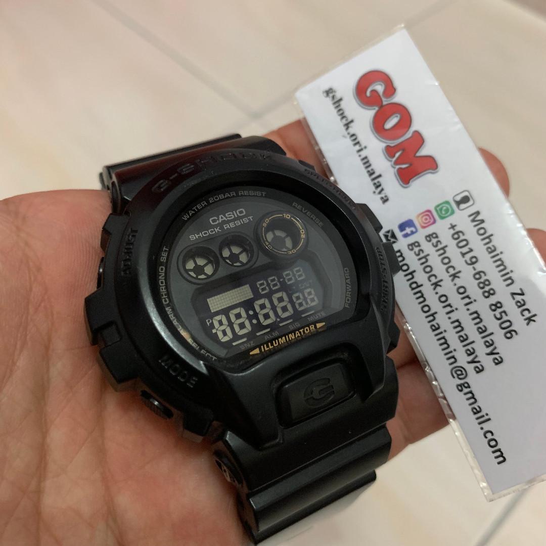 Casio G Shock Original GDX6900 Black