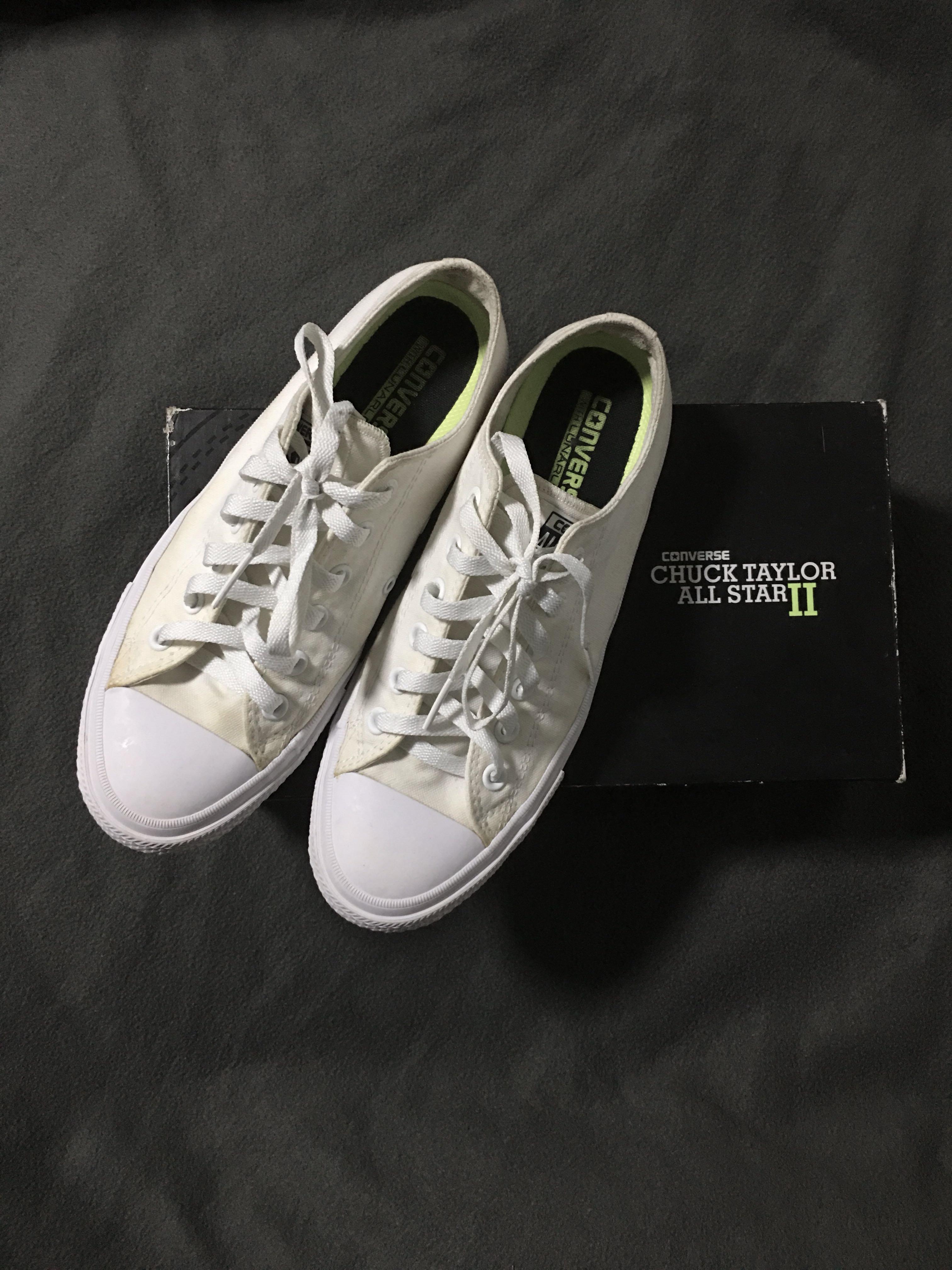 converse all star 2 all white
