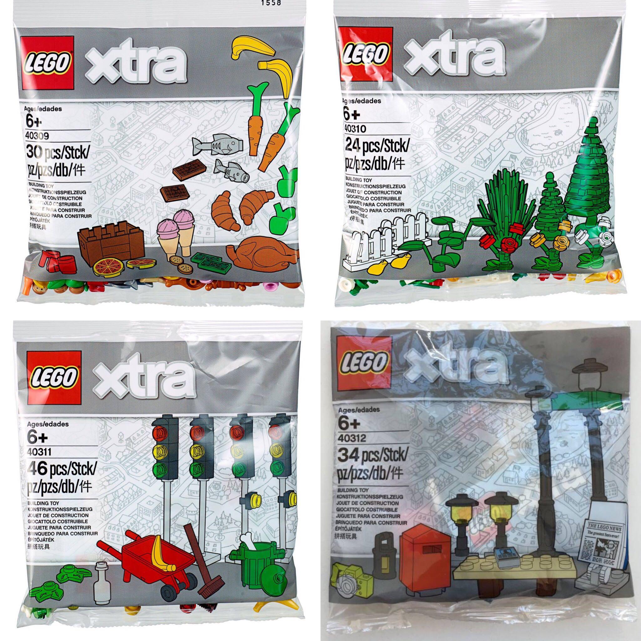 Polybag Lego Xtra 40312 New /& Sealed Street Lamps /&  Accessories