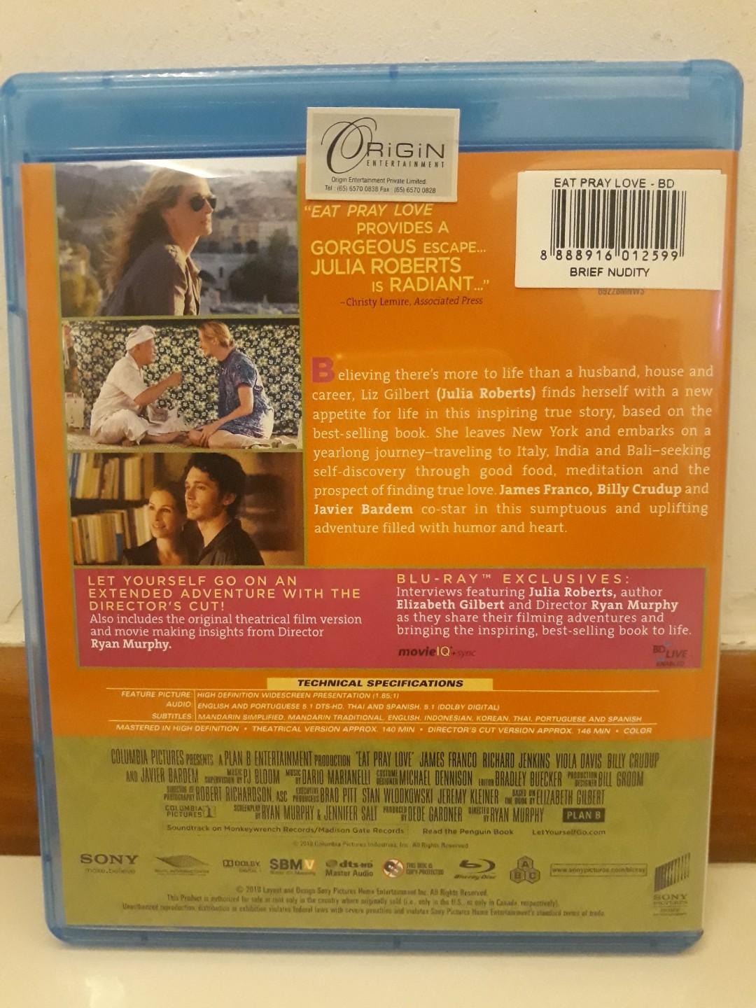 Eat pray sales love english subtitles