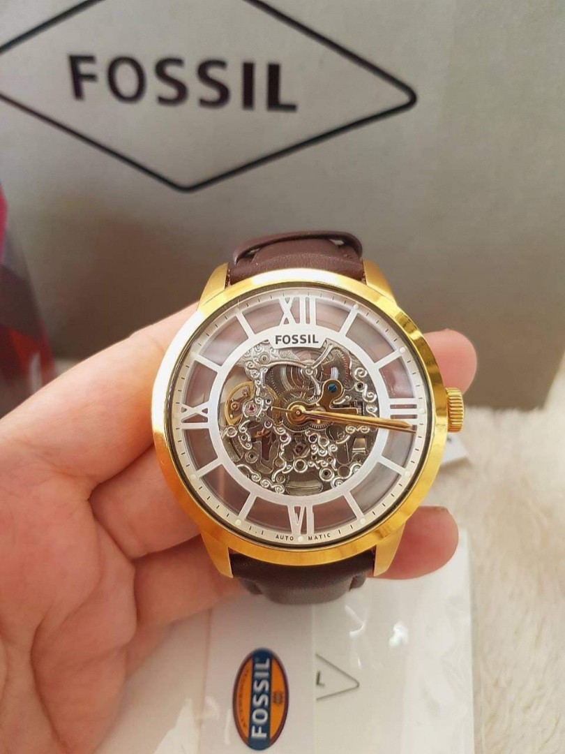 automatic transparent watch