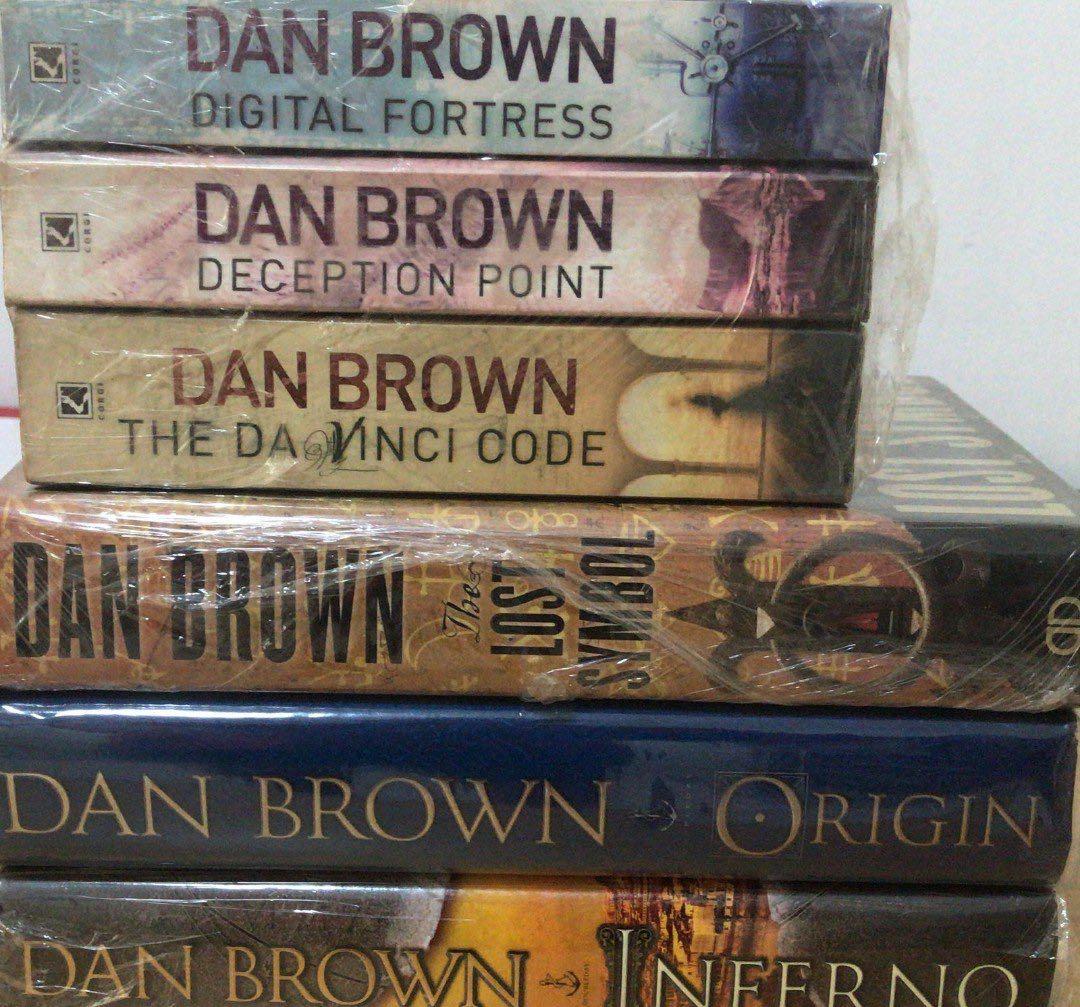 Hardcover Dan Brown Robert Landon Books Books Stationery Fiction On Carousell
