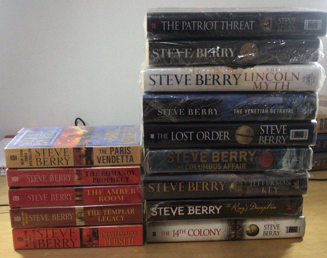 Hardcovers Sc Pb Steve Berry Novels Books Stationery