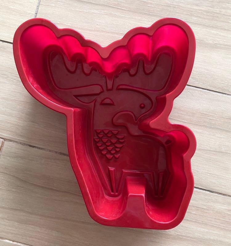 Ikea Baking Mould Bakglad Reindeer Elk Shaped Red Home Appliances Kitchenware On Carousell