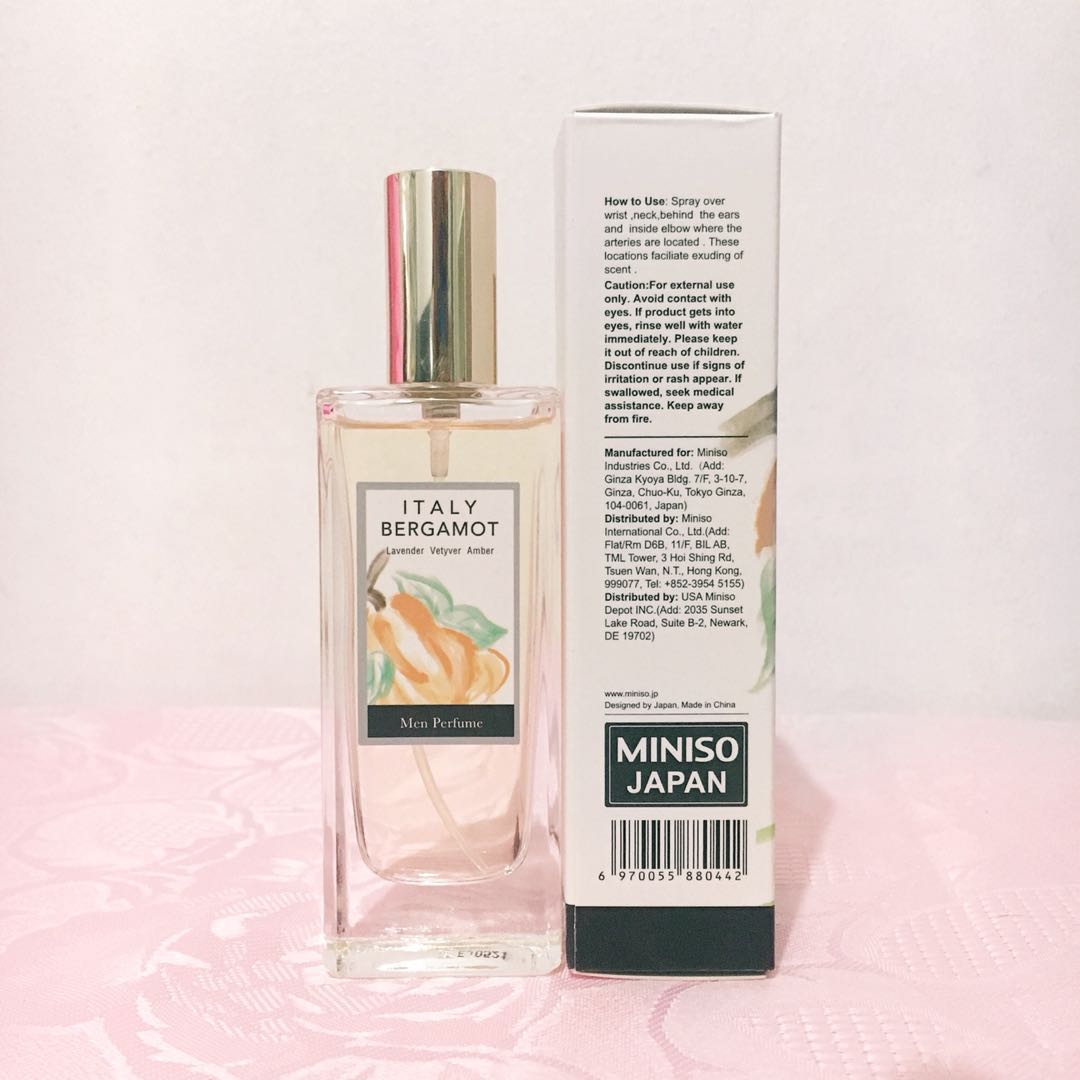 bergamot perfume men