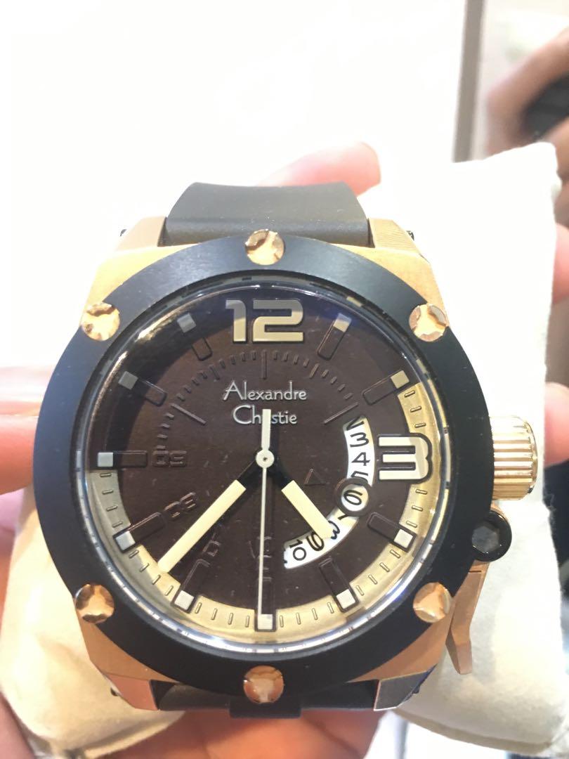 Jam Tangan Alexandre Christie Signature Fesyen Pria Jam Tangan Di Carousell