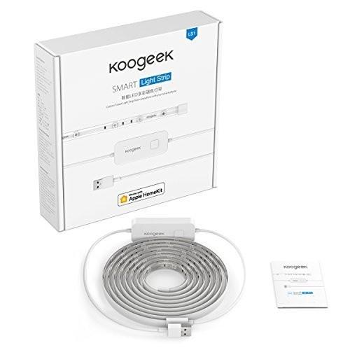 Koogeek Dimmable Smart LED Light Strip USB Powered 2m Compatible with Apple HomeKit Android Alexa Alexa Echo and Google Assistant TV Home Appliances TV Entertainment Entertainment Systems Smart Home
