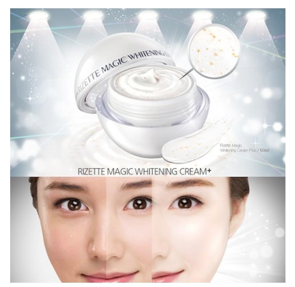 Korea Rizette Magic Whitening Cream Plus 50g Free Normal Mail No Meet Up Beauty Personal Care Face Face Care On Carousell