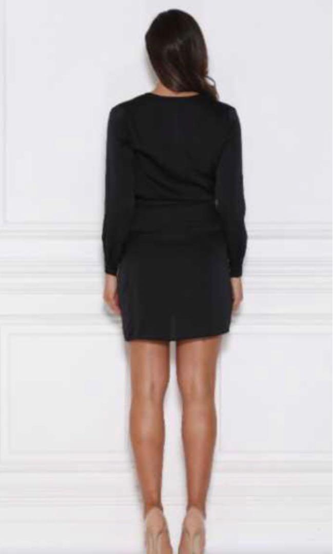 Meshki wrap Adara Mini dress Kylie Jenner small Women s Fashion Clothes on Carousell