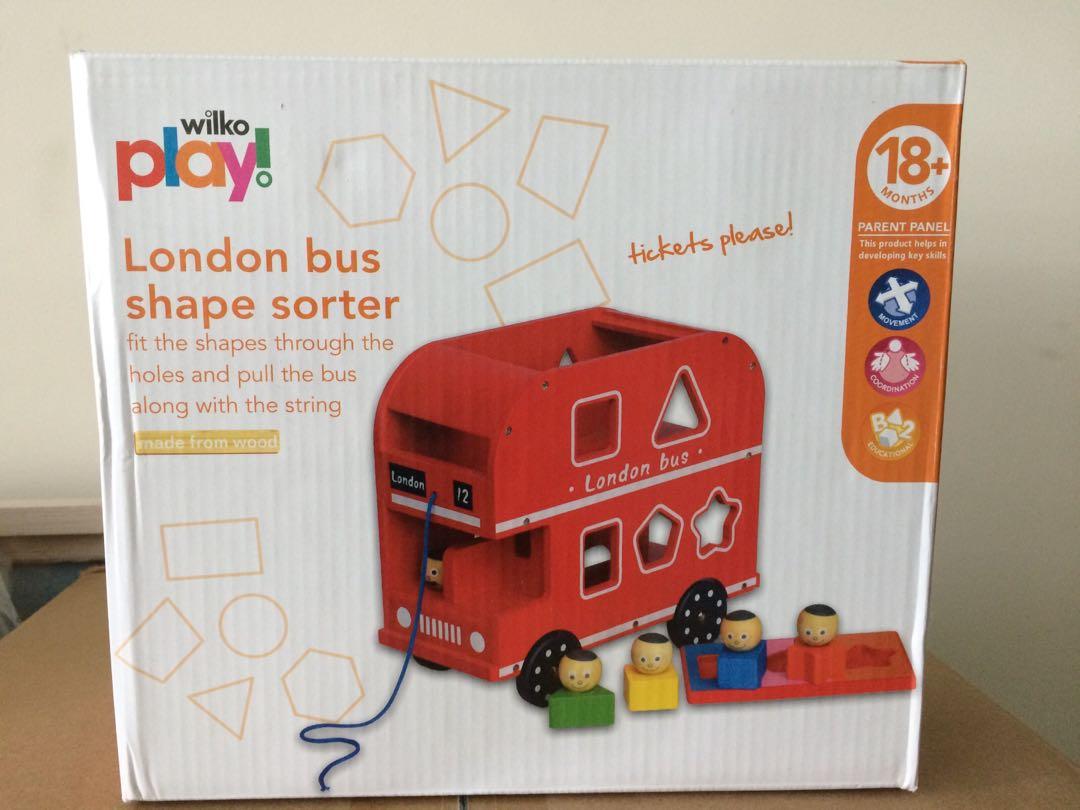 baby minnie shape sorter bus