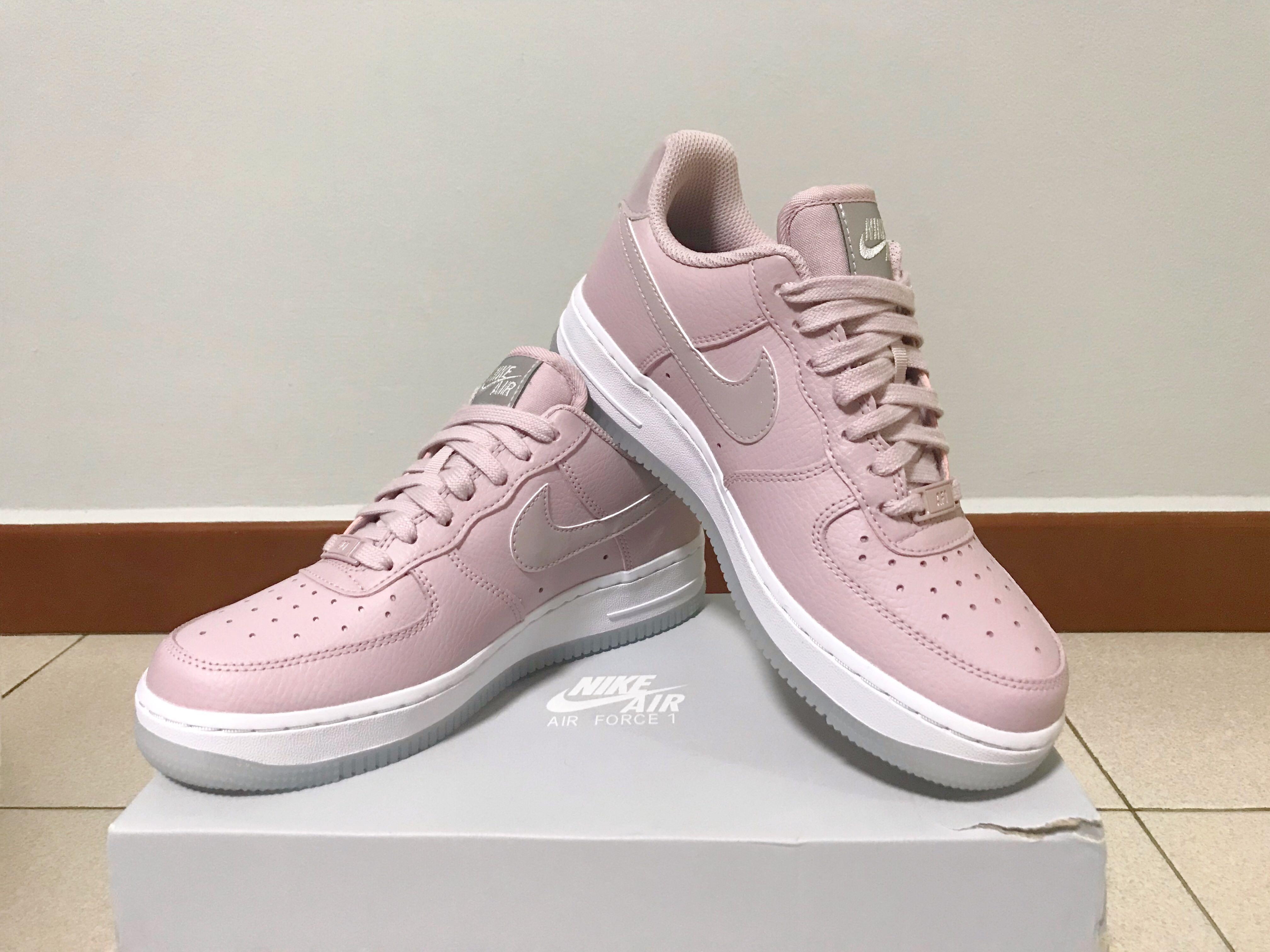 pastel pink air force ones