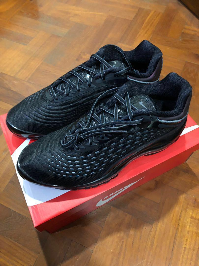 Nike Air Max Deluxe Triple Black Men s Fashion Footwear