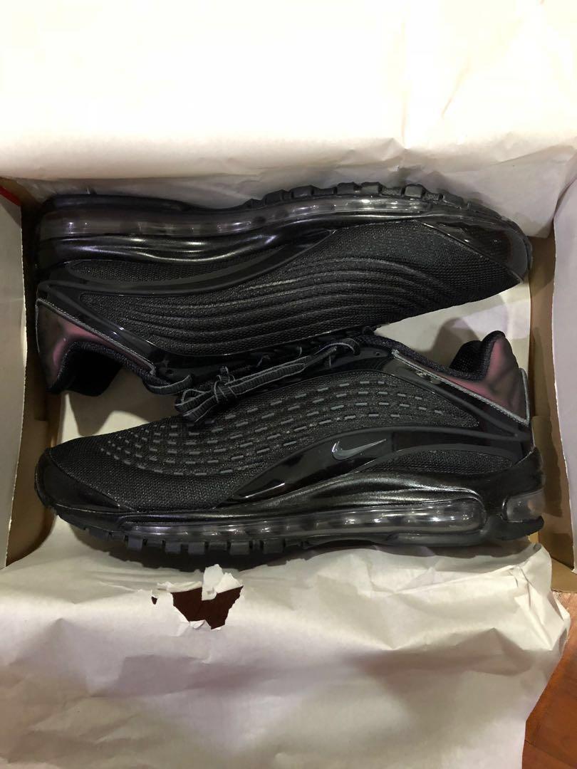 Nike Air Max Deluxe Triple Black Men s Fashion Footwear