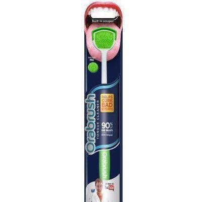 Orabrush (tongue scrapper) bad breath solution on Carousell