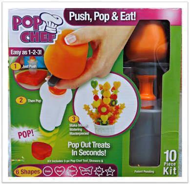 Pop Chef Push Pop and Eat set (Category: Bakeware) located in Baguio. Submitted by bleighmax (Listing ID 177552452, Image 1). Description: Used only once No box naitapon na #febsale.