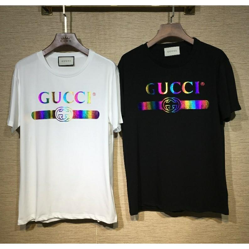 Gucci holographic tee on sale
