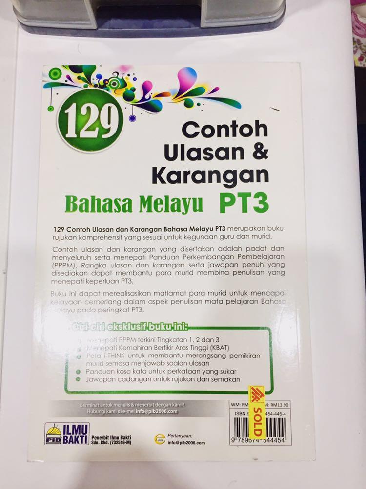 Pt3 Buku Contoh Karangan Dan Ulasan Books Stationery Books On Carousell