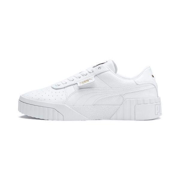Puma white outlet cali sneakers