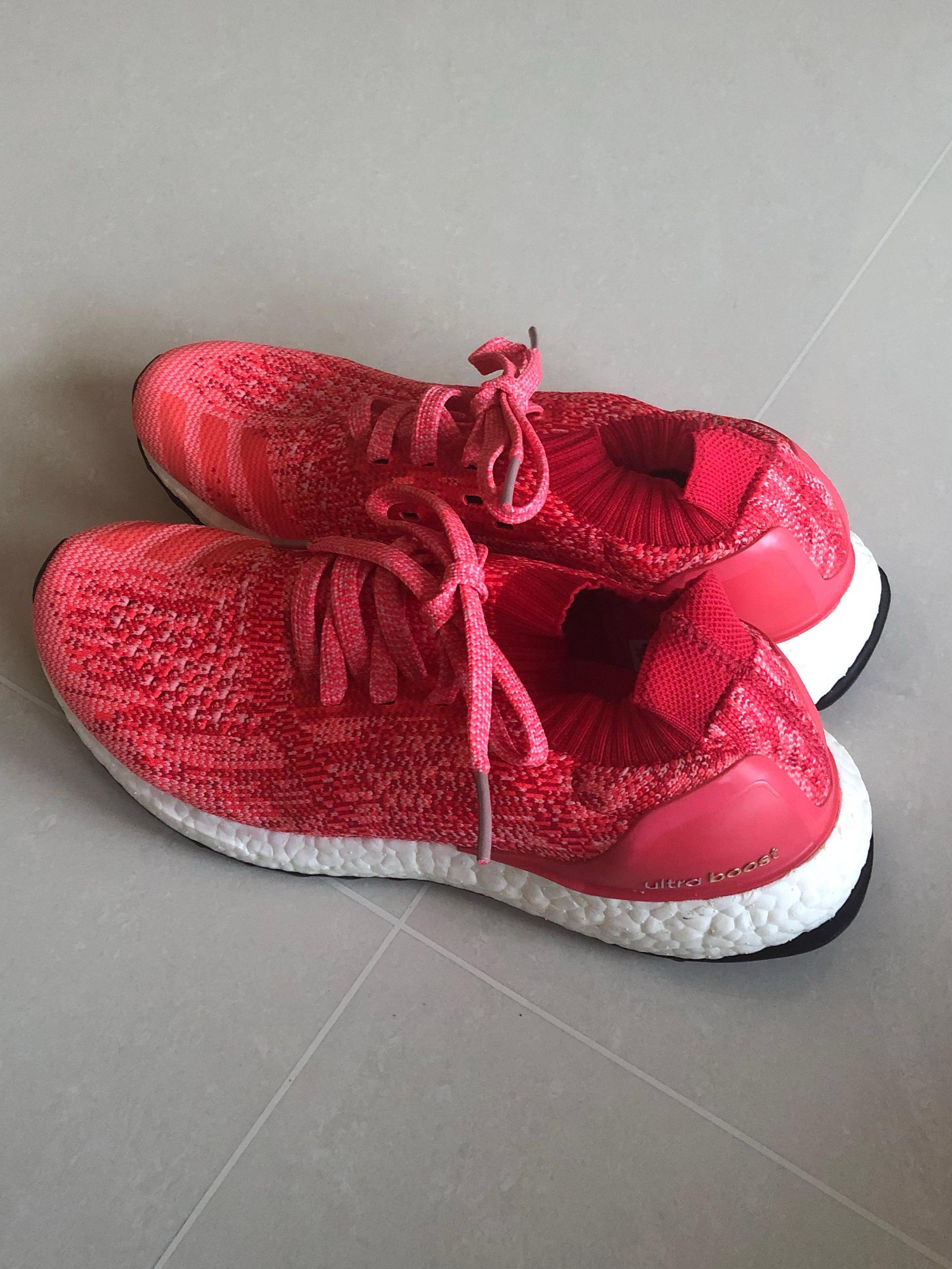 Red and shop pink adidas