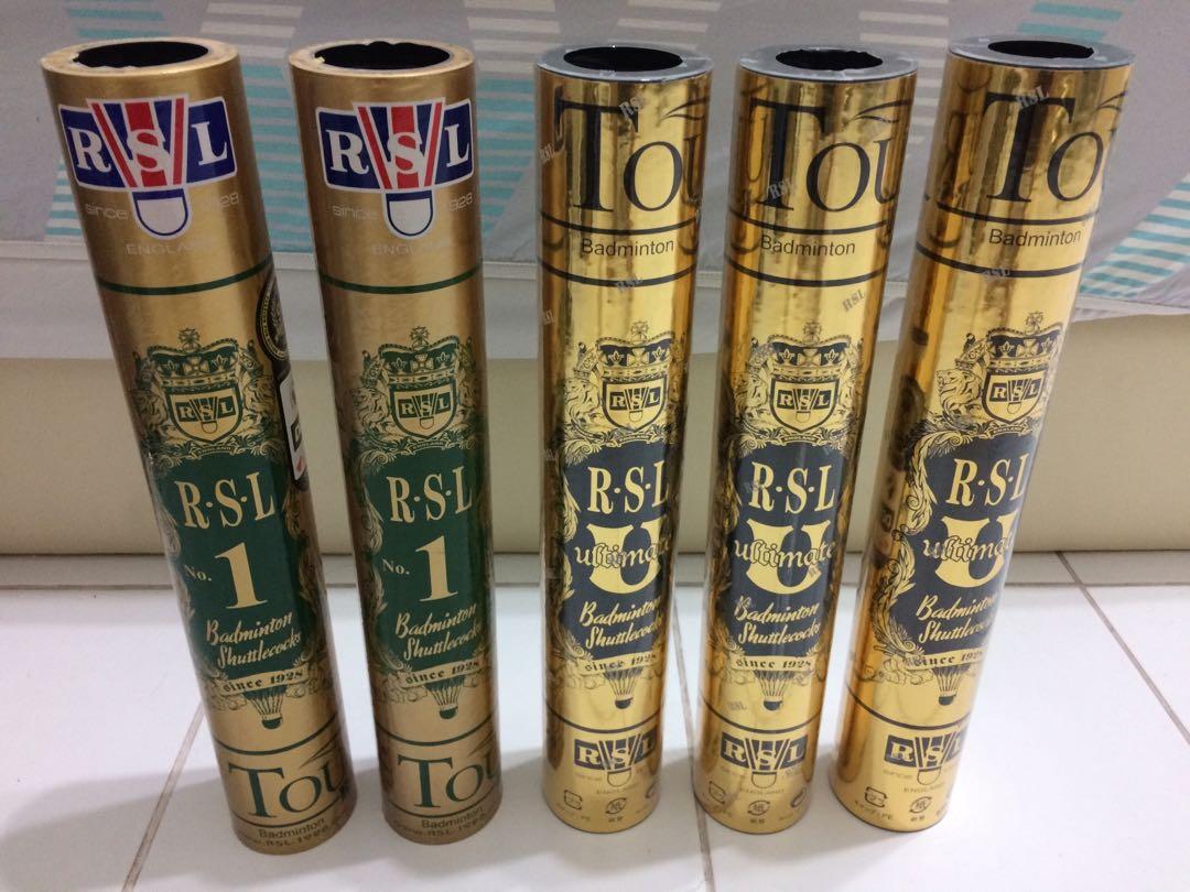 RSL Badminton Shuttlecock (RM7080), Sports Equipment, Sports & Games