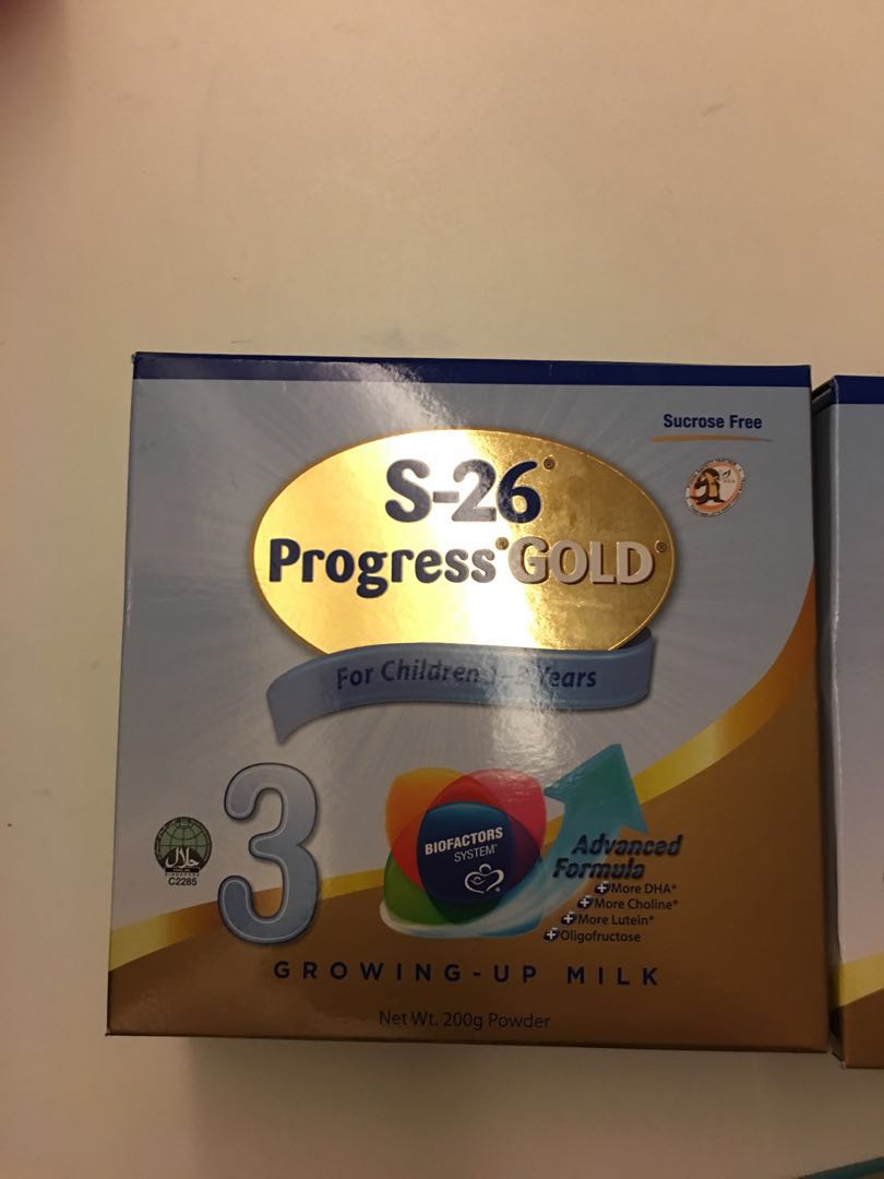 S-26 Progress Gold Stage 3 in sachet, Babies & Kids, Nursing & Feeding ...