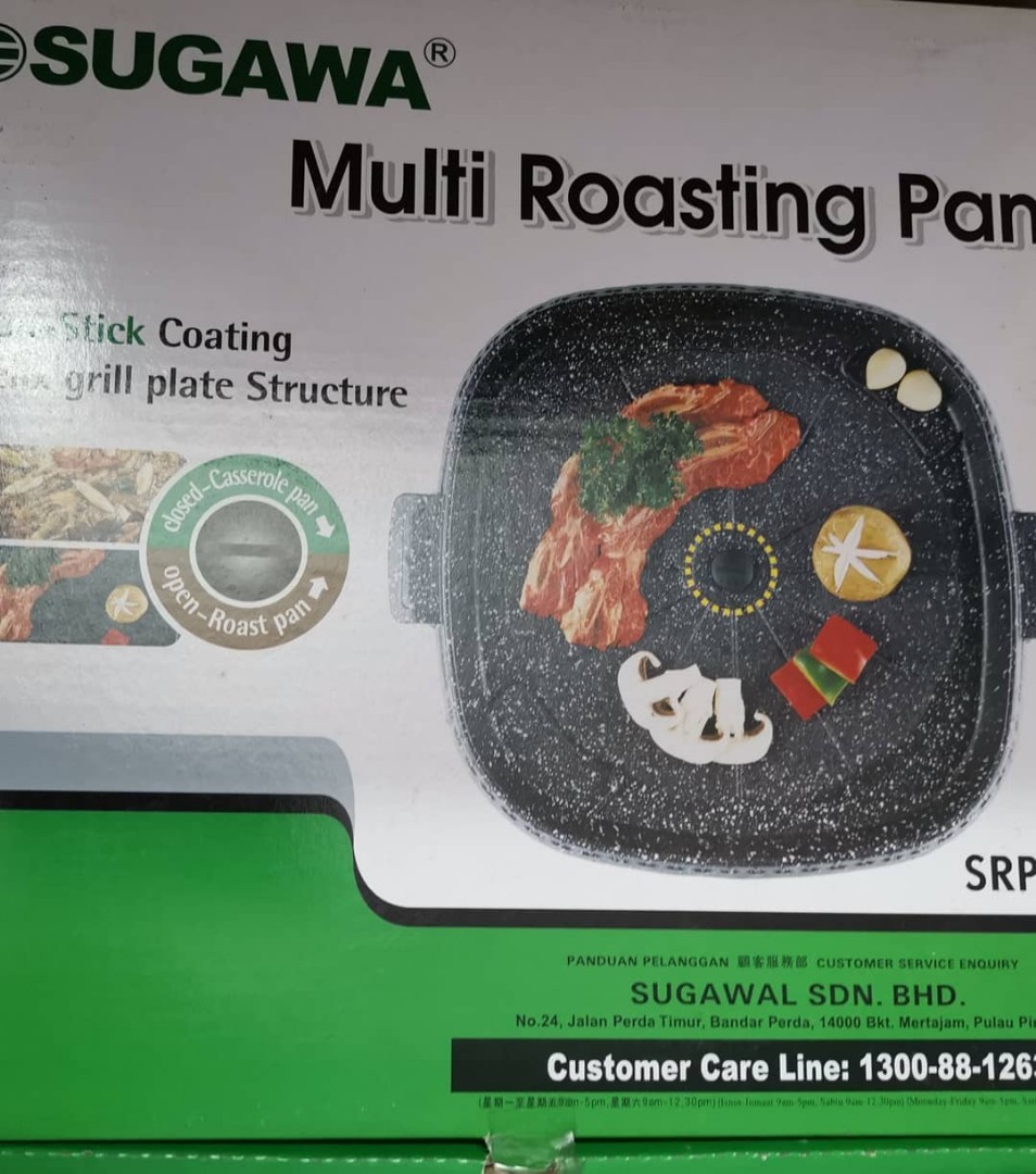 Sugawa Multi Roasting Pan, TV & Home Appliances, Kitchen Appliances