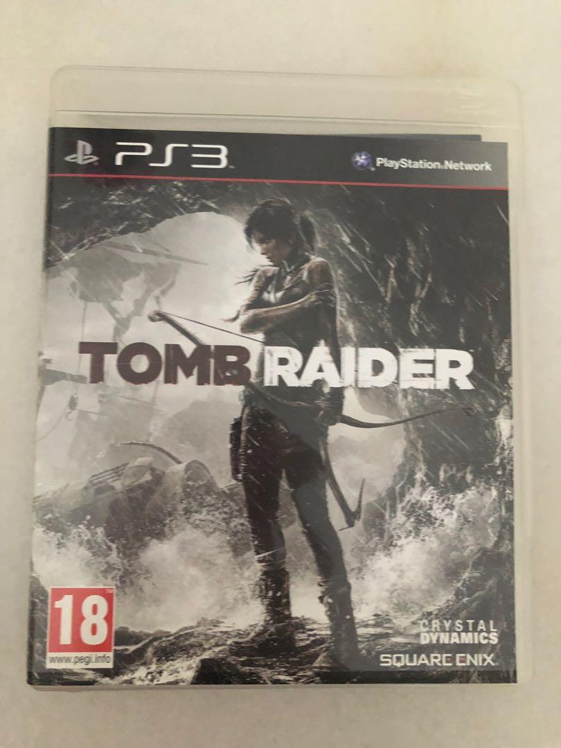 Tomb Raider Ps3 Toys Games Video Gaming Video Games On Carousell