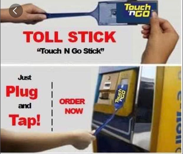 Touch N Go Toll Stick Car Accessories Accessories On Carousell