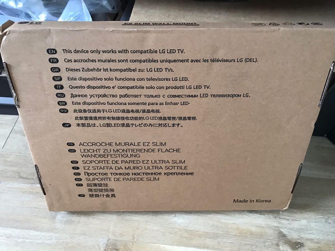 TV wall bracket LG OTW420B, TV & Home Appliances, TV & Entertainment, TV on Carousell