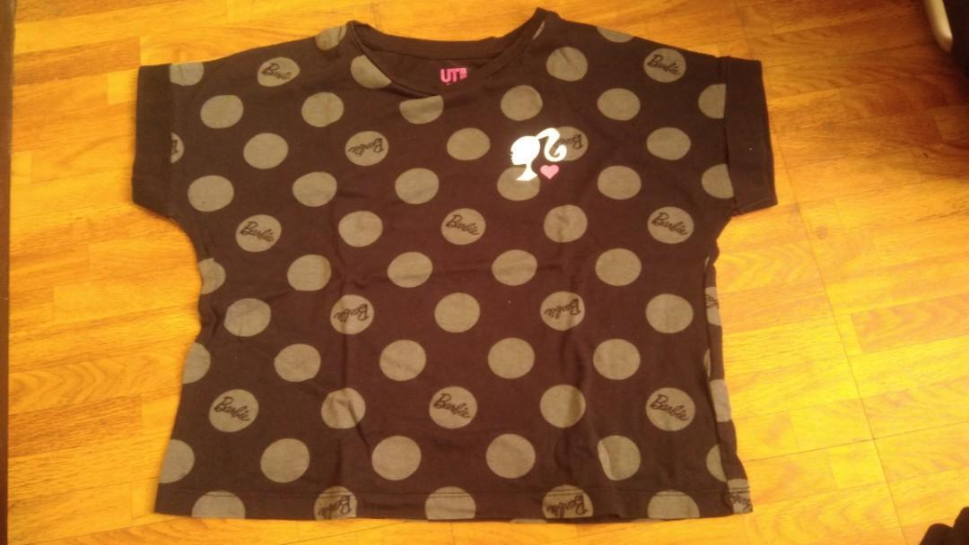 Uniqlo Barbie (Category: Babies & Kids Fashion) located in Calamba. Submitted by sm07abcd21 (Listing ID 215597933, Image 1). Description: Uniqlo semi crop top 8yrs old up.
