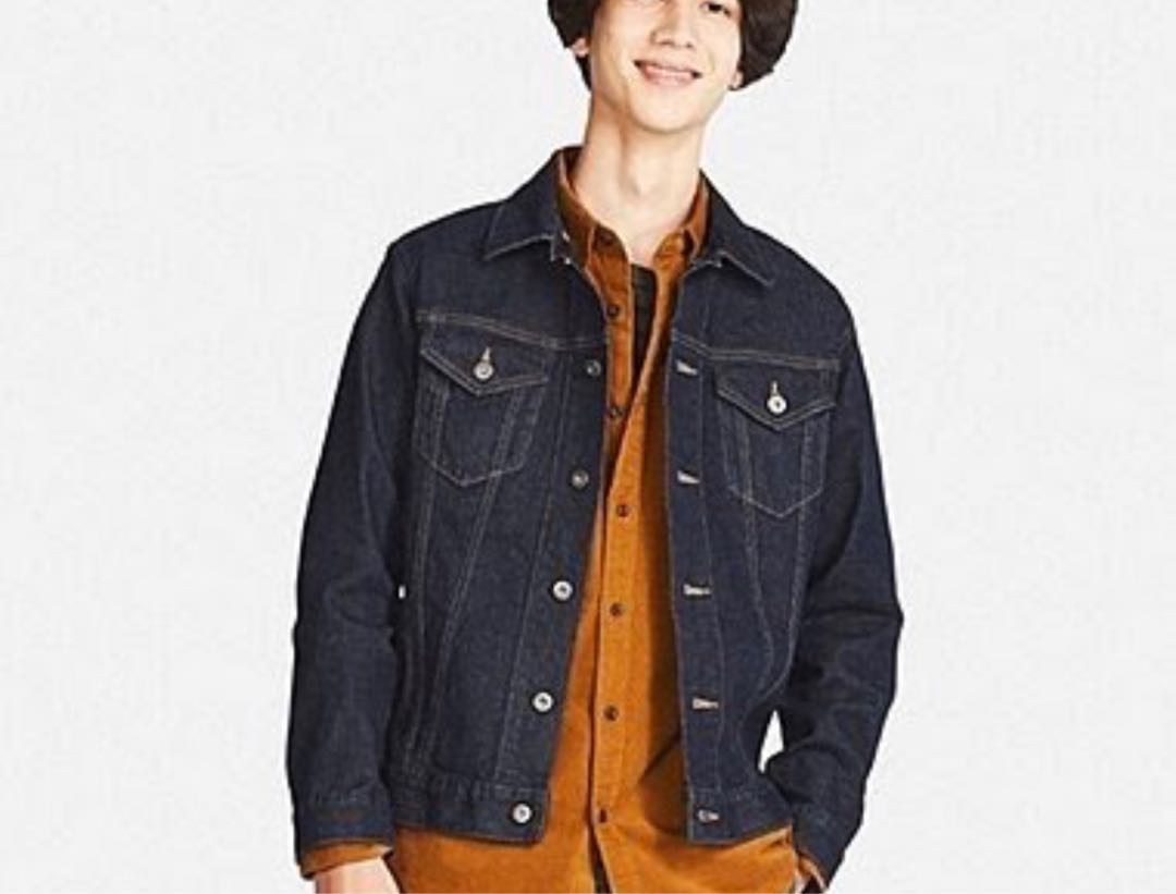 uniqlo denim jacket mens