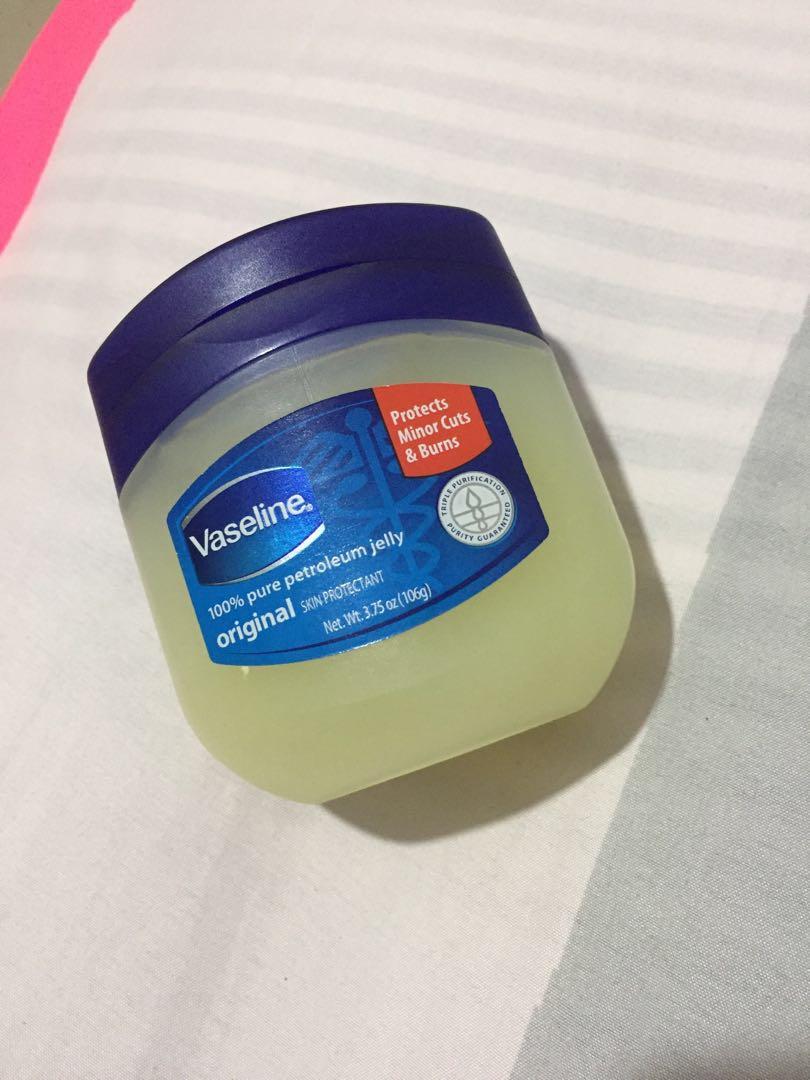 Vaseline Pure Petroleum Jelly Original Health Beauty Skin Bath Body On Carousell