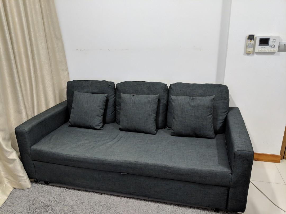 Vernon 3 cheap seater sofa bed