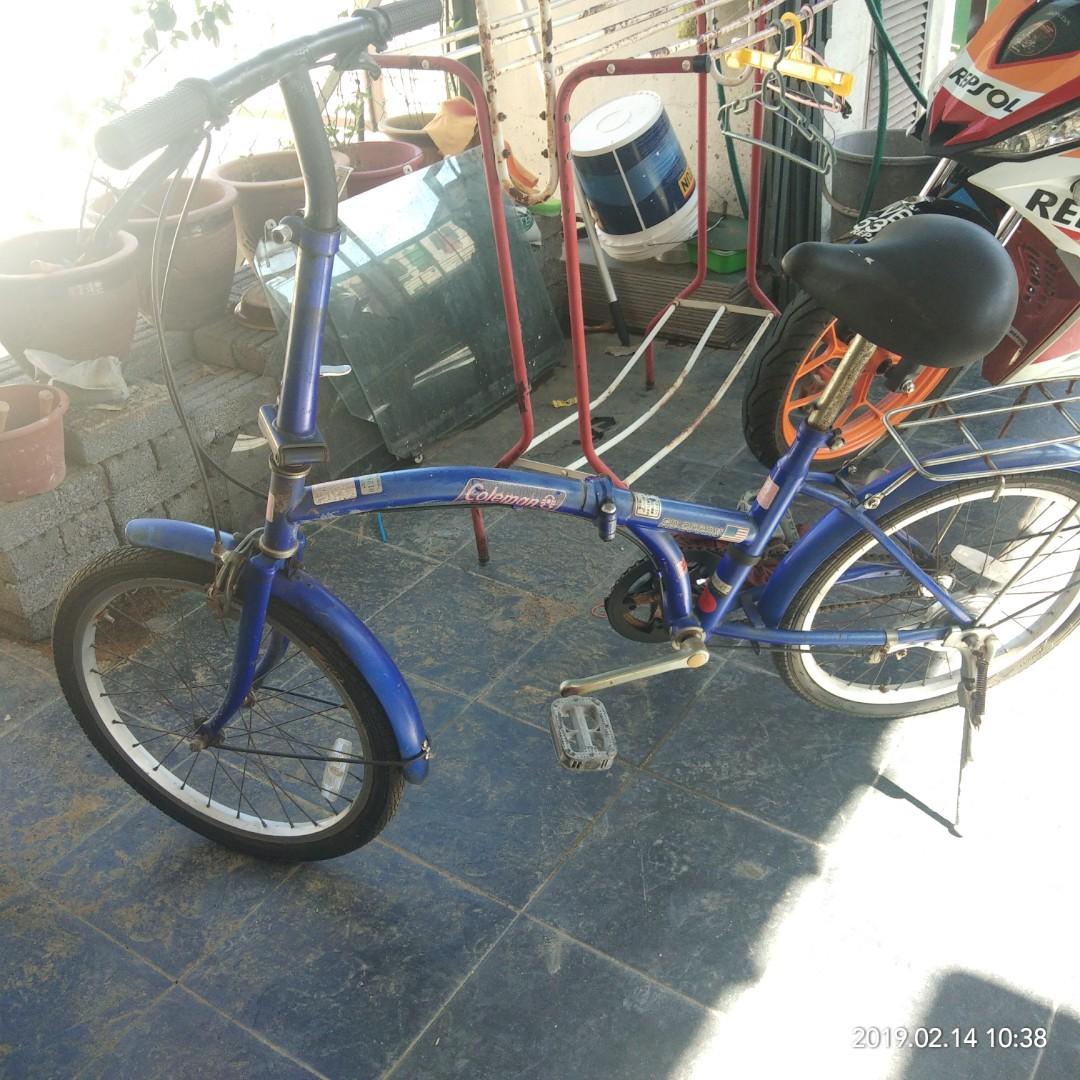 coleman folding bike