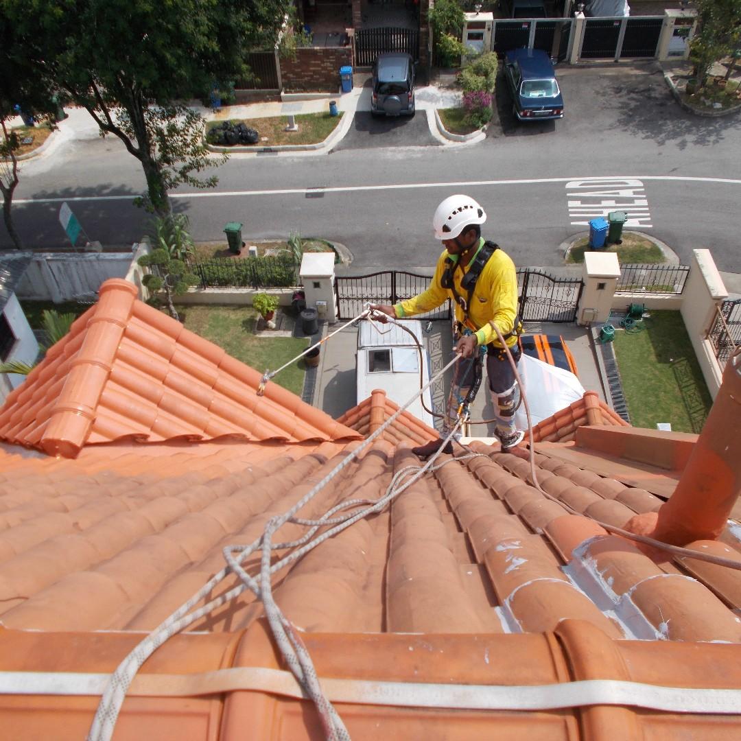 Waterproofing To Pitch Roof Roof Tiles And Metal Roof Everything Else On Carousell