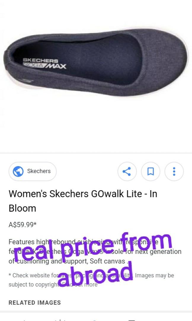 Skechers go walk lite in bloom online